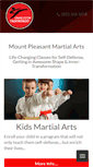 Mobile Screenshot of martialartsmtpleasant.com